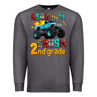 Charcoal Heather ready to school crush 2nd grade Premium Sweatshirt - AdoDesignShop