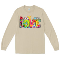 Mushroom love nurse summer Long Sleeve Tee - RanaPortraitStore