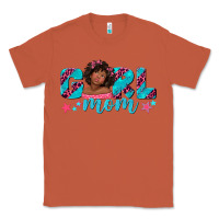 Copper girl mom afro black girl Classic Tee - texasbilliewilder