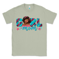 Matcha girl mom afro black girl Classic Tee - texasbilliewilder
