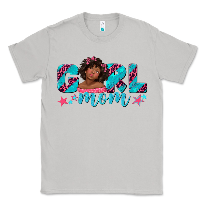 Girl Mom Afro Black Girl Classic Tee by texasbilliewilder | Teevron