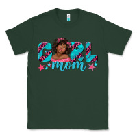 Sports Green girl mom afro black girl Classic Tee - texasbilliewilder