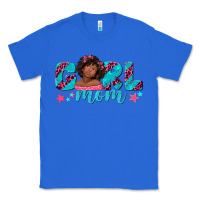 True Royal girl mom afro black girl Classic Tee - texasbilliewilder