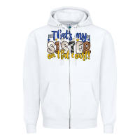 White that s my sister on that court Zipper Hoodie - Zillion Design Studio
