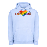 Pigment Grape Ice love is love lgbtq Urban Hoodie - MaliasSmallBusiness