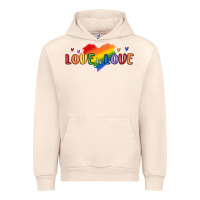 Sandshell love is love lgbtq Urban Hoodie - MaliasSmallBusiness