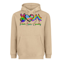 Mushroom peace love equality Heavyweight Hoodie - HRA Design Shop