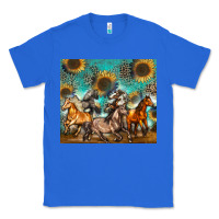 True Royal western horses Classic Tee - Zillion Design Studio