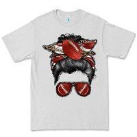 Dove Grey football mom Premium Tee - RacoonDesign