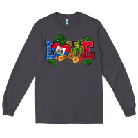Smoke love haitian republic Long Sleeve Tee - RanaPortraitStore
