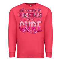 Cardinal all i want for christmas is a cure Premium Sweatshirt - JahusDesignShop