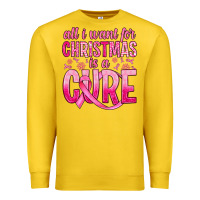 Lemon all i want for christmas is a cure Premium Sweatshirt - JahusDesignShop
