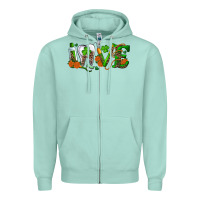 Seafoam dental love st patricks day Zipper Hoodie - RanaPortraitStore