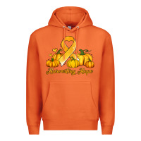 Carrot childhood cancer awareness month harvesting hope Premium Hoodie - Jasminsmagicworld