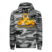 Slate Camo childhood cancer awareness month harvesting hope Premium Hoodie - Jasminsmagicworld