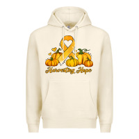 Tofu childhood cancer awareness month harvesting hope Premium Hoodie - Jasminsmagicworld
