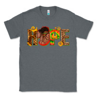 Charcoal Heather hope afro Classic Tee - texasbilliewilder