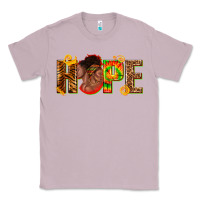 Lilac hope afro Classic Tee - texasbilliewilder