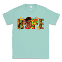 Seafoam hope afro Classic Tee - texasbilliewilder