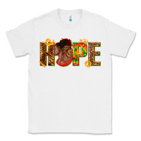 White hope afro Classic Tee - texasbilliewilder