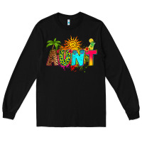 Black summer aunt Long Sleeve Tee - RanaPortraitStore