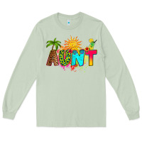 Matcha summer aunt Long Sleeve Tee - RanaPortraitStore