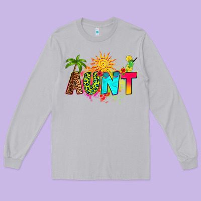 Long Sleeve Tee summer aunt