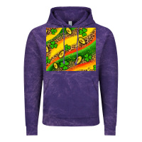 Cloud Purple st patricks coin and shamrock Vintage Hoodie - AdoDesignShop