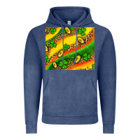 Vintage Denim st patricks coin and shamrock Vintage Hoodie - AdoDesignShop