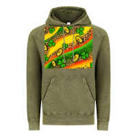 Vintage Olive st patricks coin and shamrock Vintage Hoodie - AdoDesignShop