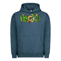 Pigment Midnight Navy lucky st patrick s day Urban Hoodie - MaliasSmallBusiness