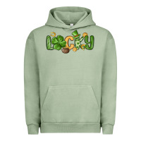 Pigment Oil Green lucky st patrick s day Urban Hoodie - MaliasSmallBusiness