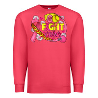 Cardinal breast cancer go fight cure softball Premium Sweatshirt - JahusDesignShop
