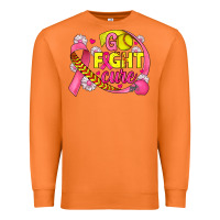 Carrot breast cancer go fight cure softball Premium Sweatshirt - JahusDesignShop