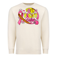 Sandshell breast cancer go fight cure softball Premium Sweatshirt - JahusDesignShop