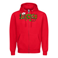 St Patricks Day Lucky Nurse Zipper Hoodie | Teevron