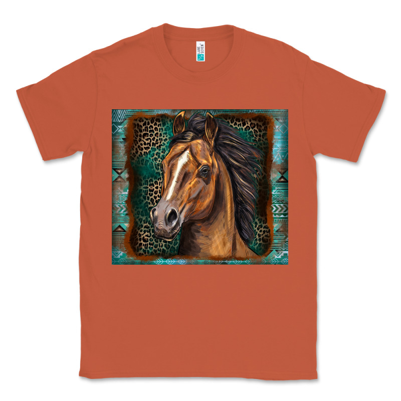 Western Horse Classic Tee by Zillion Design Studio | Teevron