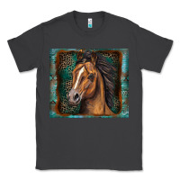 Smoke western horse Classic Tee - Zillion Design Studio