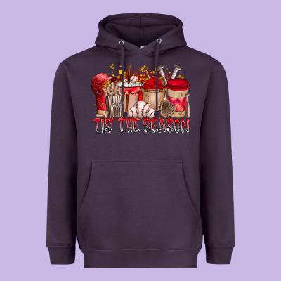 Tis The Season Heavyweight Hoodie Designed By Racoondesign