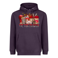 Plum tis the season Heavyweight Hoodie - RacoonDesign