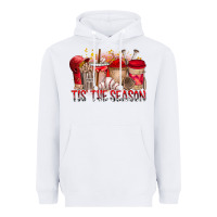 White tis the season Heavyweight Hoodie - RacoonDesign