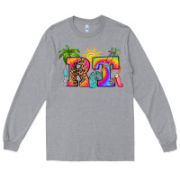 Heather Grey respiratory therapist summer Long Sleeve Tee - RanaPortraitStore