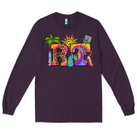 Plum respiratory therapist summer Long Sleeve Tee - RanaPortraitStore