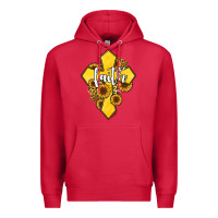 Cardinal faith childhood cancer Premium Hoodie - Jasminsmagicworld