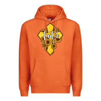 Carrot faith childhood cancer Premium Hoodie - Jasminsmagicworld