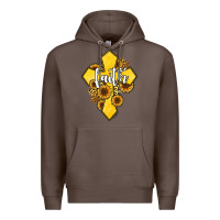 Coffee faith childhood cancer Premium Hoodie - Jasminsmagicworld