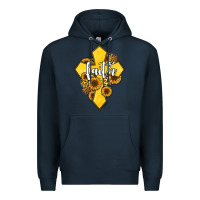 Navy faith childhood cancer Premium Hoodie - Jasminsmagicworld