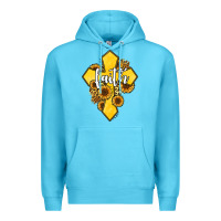 Ocean Blue faith childhood cancer Premium Hoodie - Jasminsmagicworld