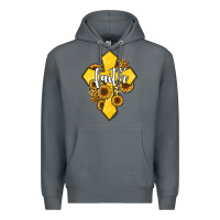 Rock faith childhood cancer Premium Hoodie - Jasminsmagicworld