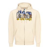 Sandshell that s my brother on that court Zipper Hoodie - Zillion Design Studio